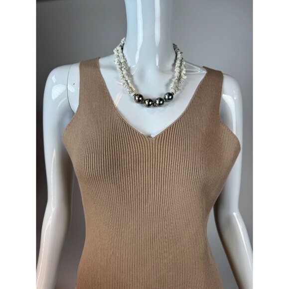 Vintage White Howlite & Gray Pearl Beaded Necklace With Hook Closure 8 Inches Lo - Picture 8 of 16